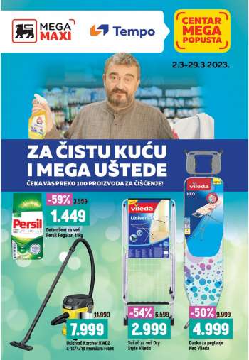 Katalog Mega Maxi - Za čistu kuću i mega uštede