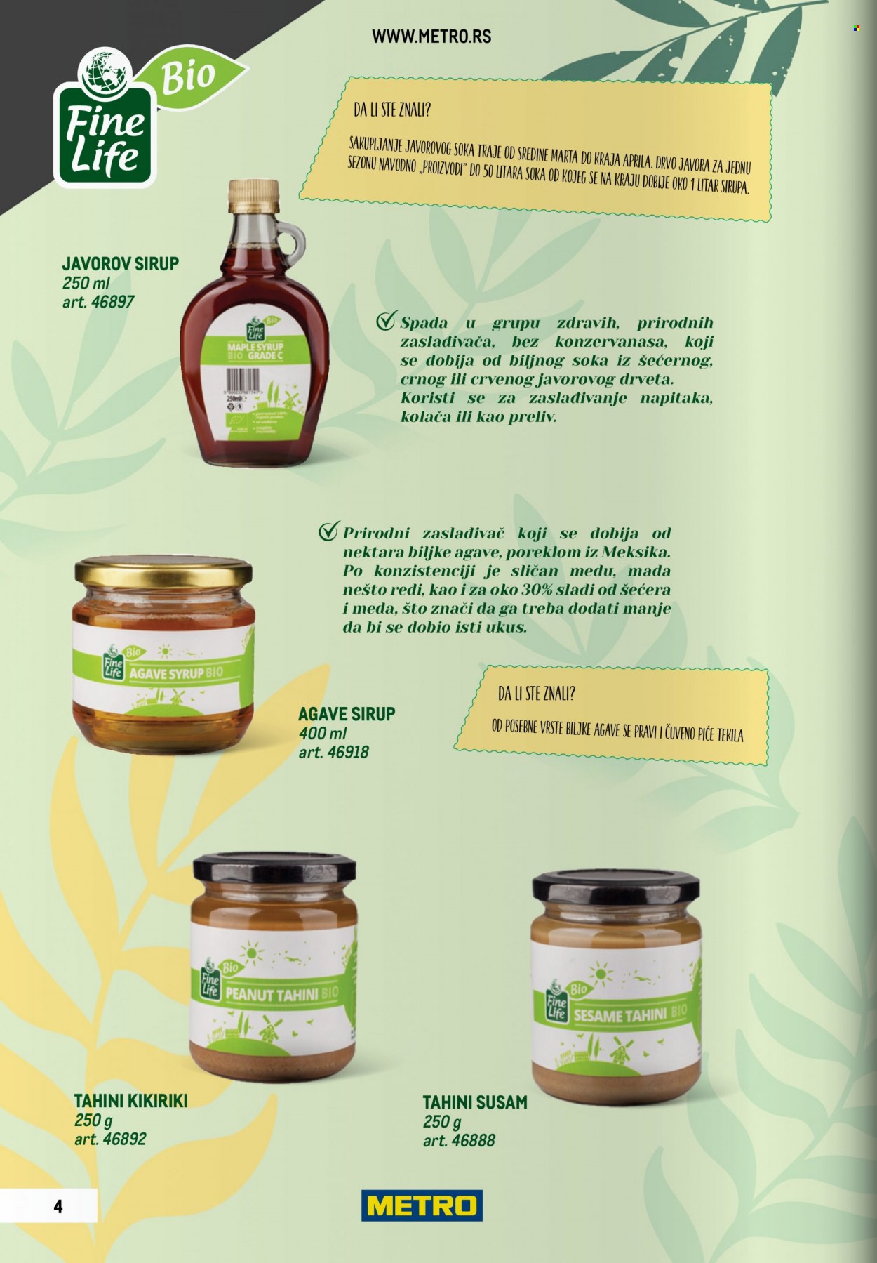 Metro katalog. Stranica 4