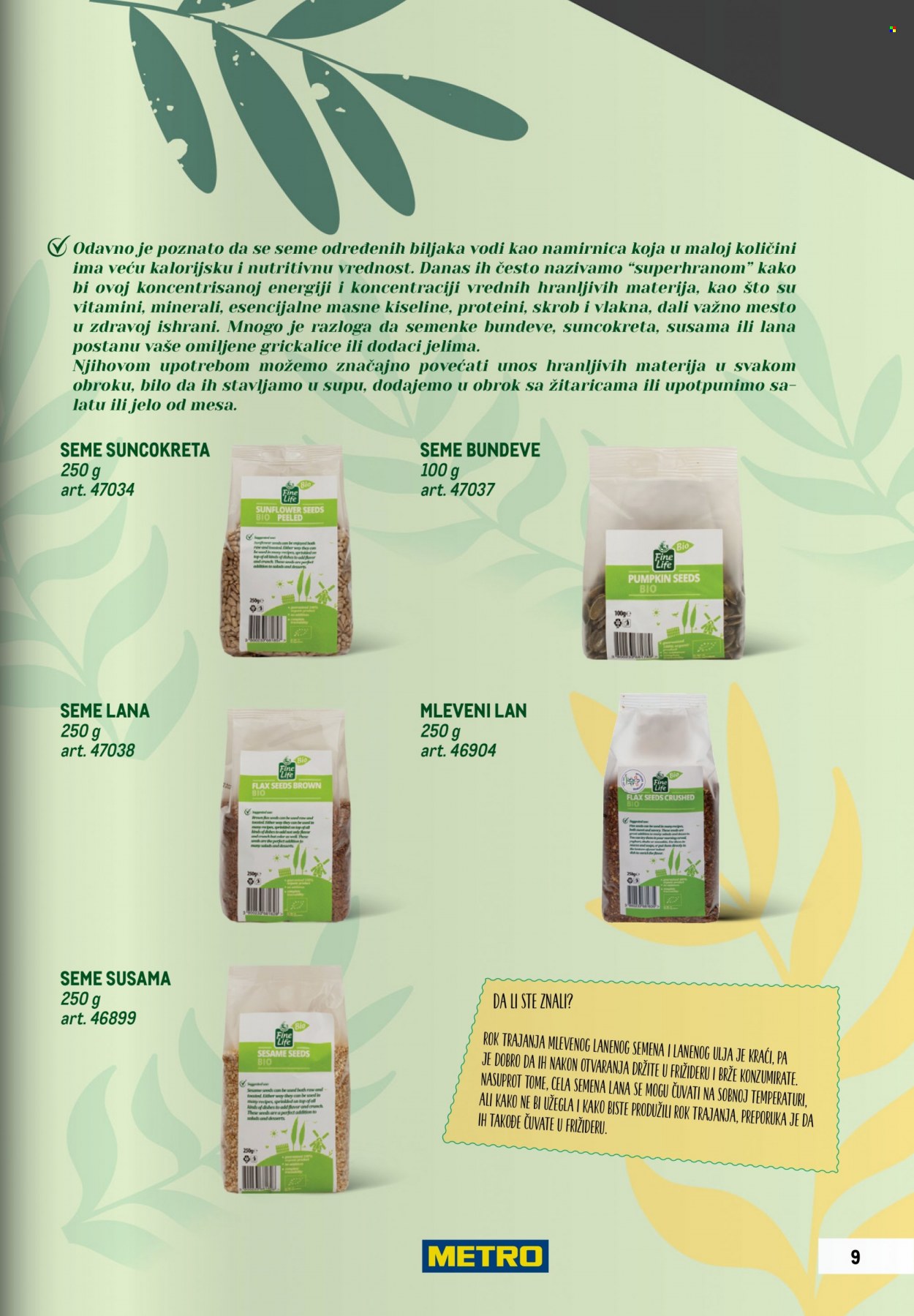 Metro katalog. Stranica 9