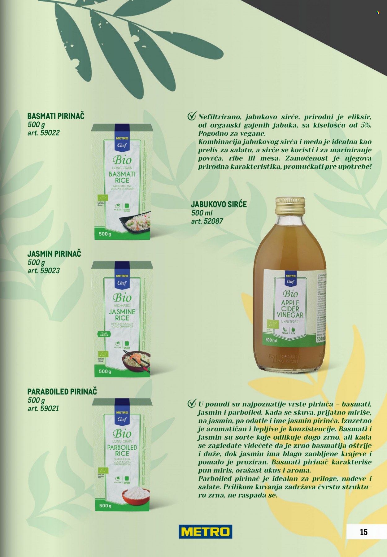 Metro katalog. Stranica 15