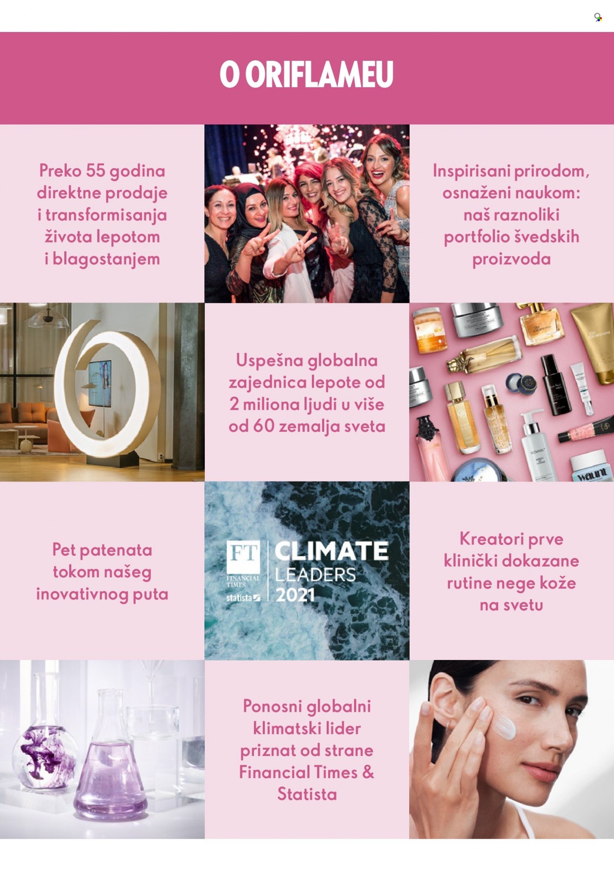 Oriflame katalog. Stranica 9