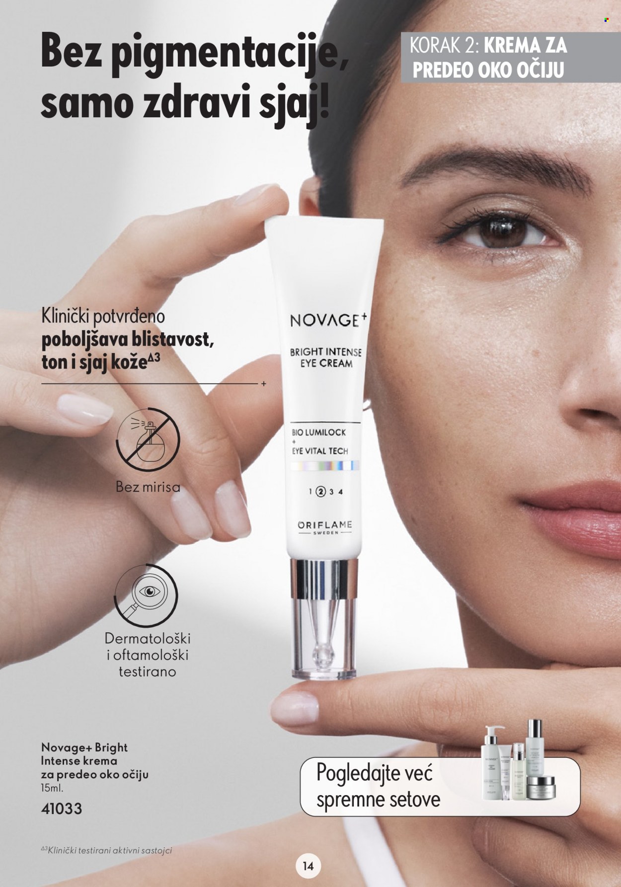 Oriflame katalog. Stranica 14