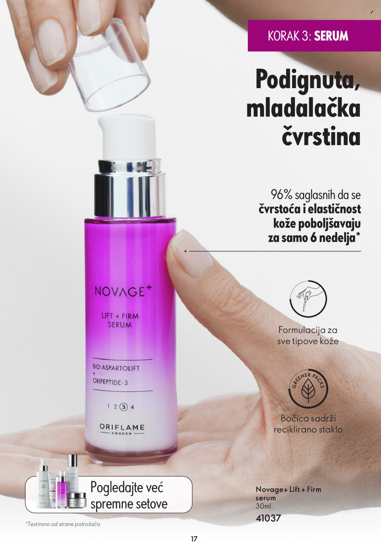 Oriflame katalog. Stranica 17