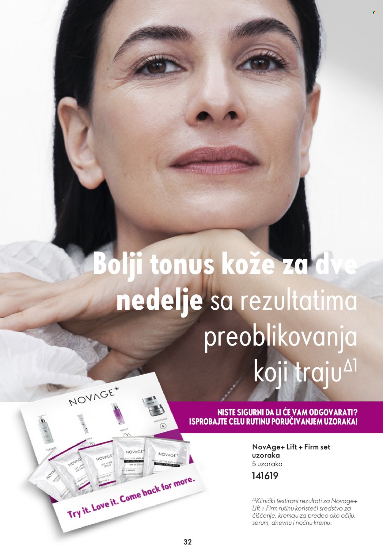 Oriflame katalog. Stranica 32
