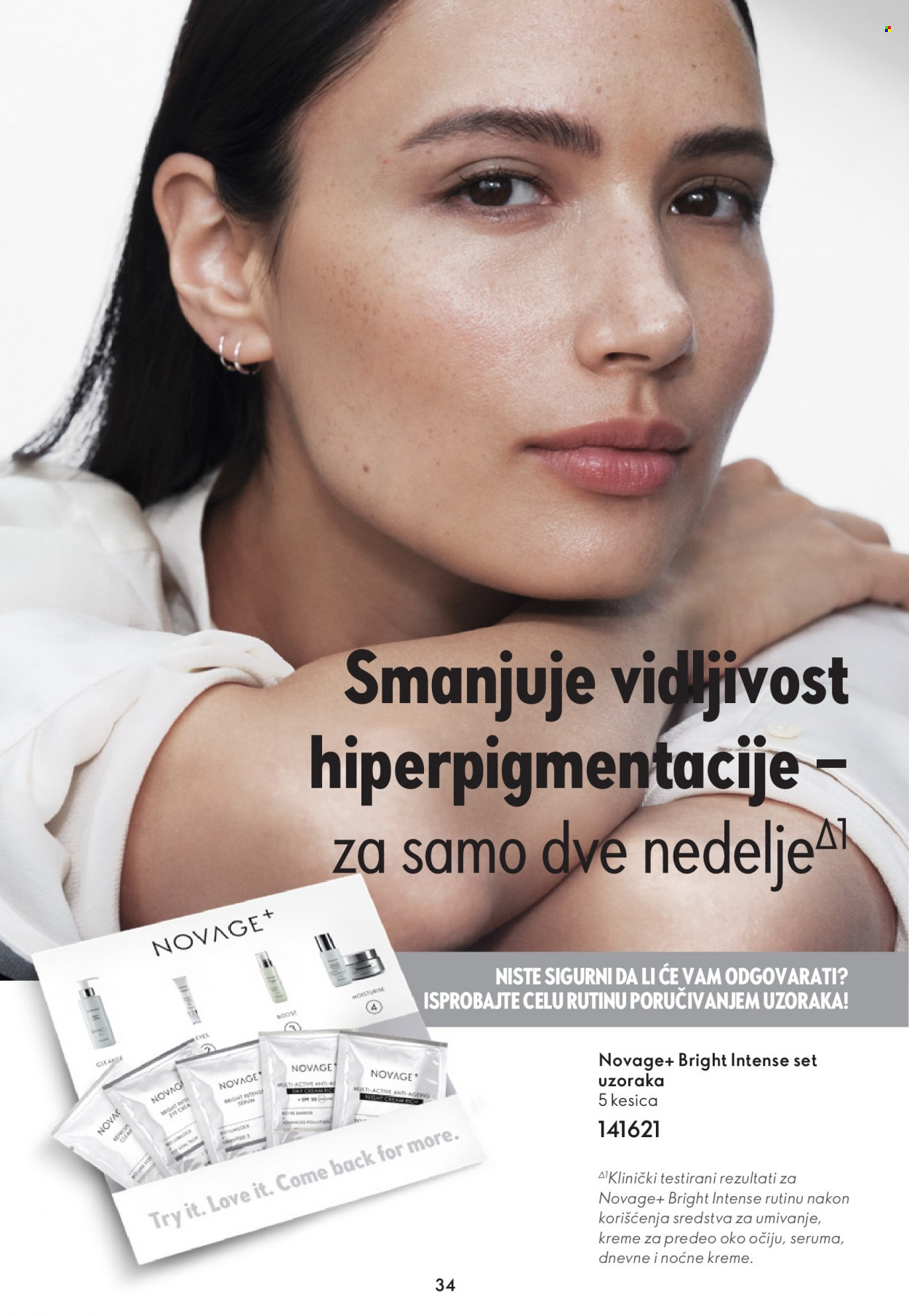 Oriflame katalog. Stranica 34