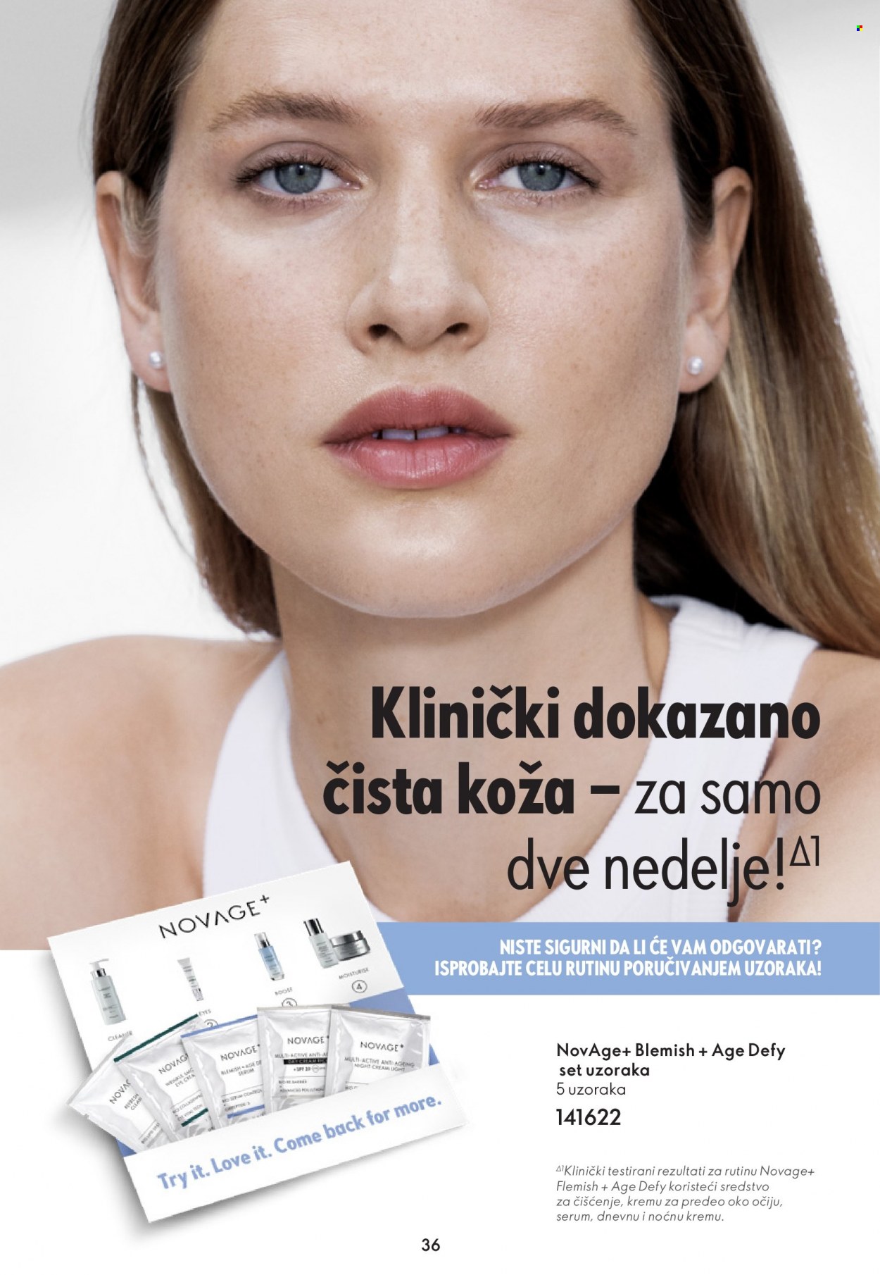 Oriflame katalog. Stranica 36