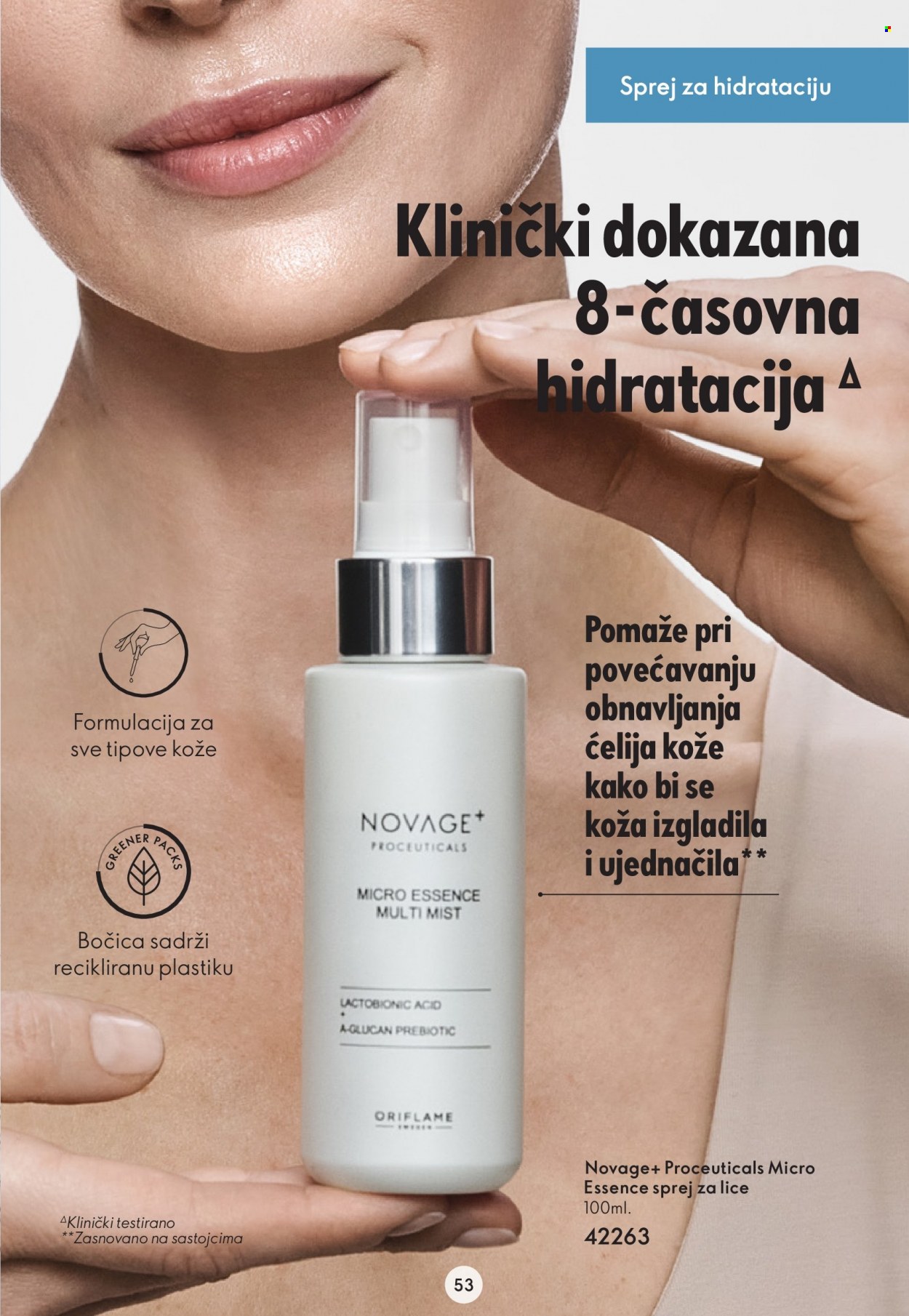 Oriflame katalog. Stranica 53