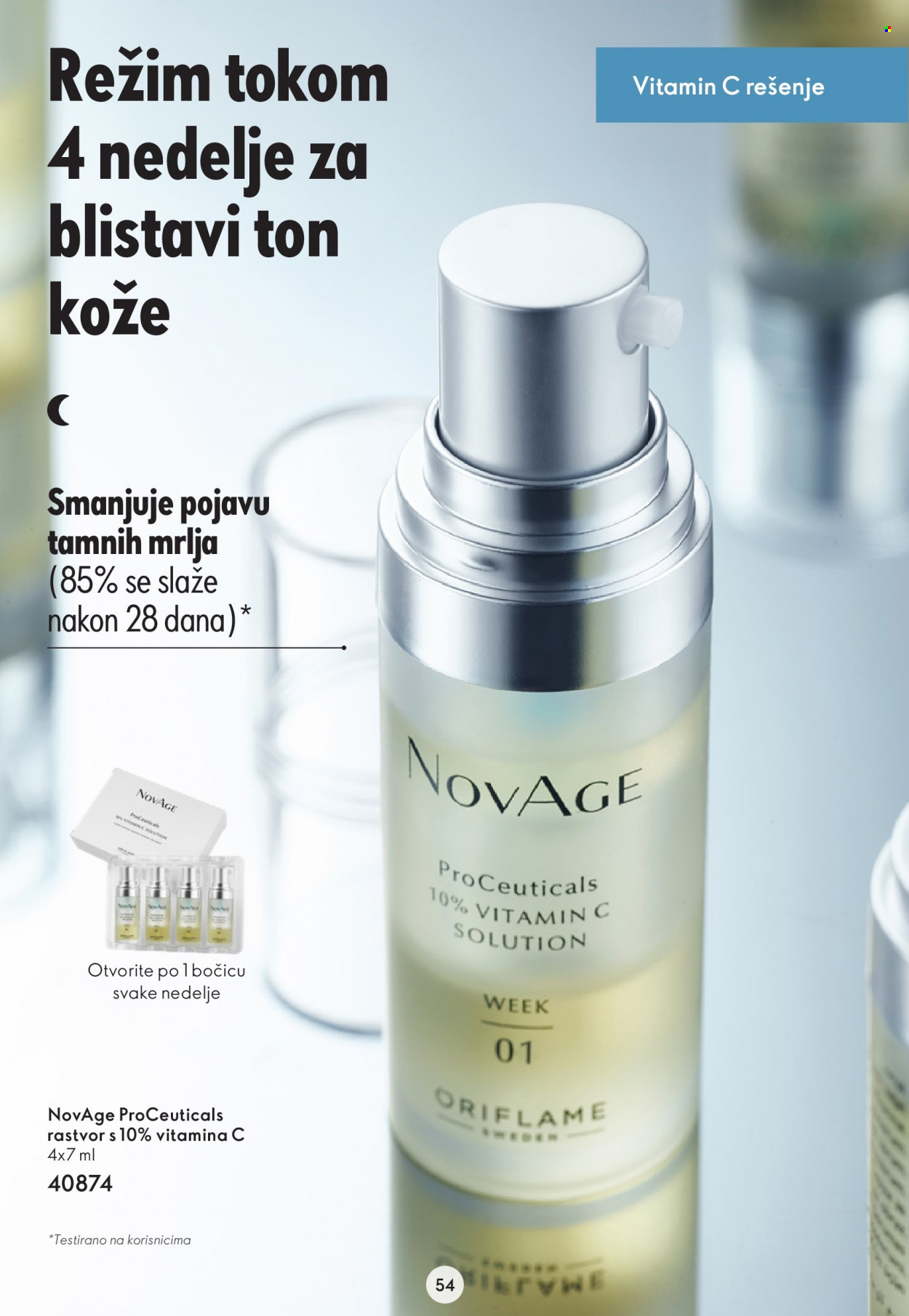 Oriflame katalog. Stranica 54