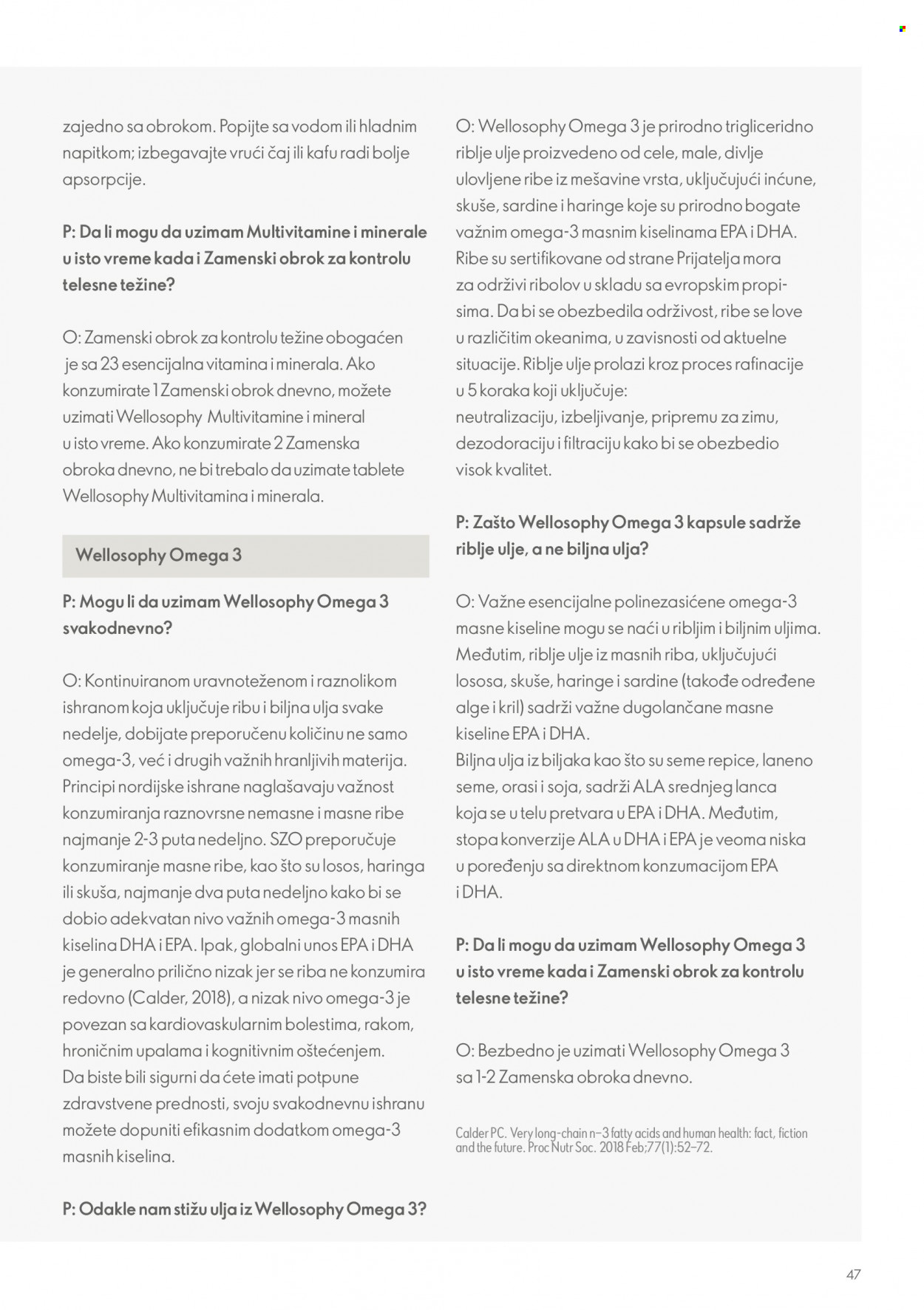 Oriflame katalog. Stranica 47