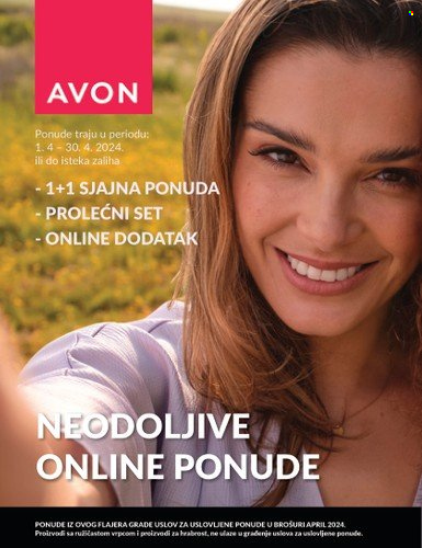 thumbnail - Avon katalog - 01.04.2024 - 30.04.2024 - Proizvodi na akciji - Avon. Stranica 1.