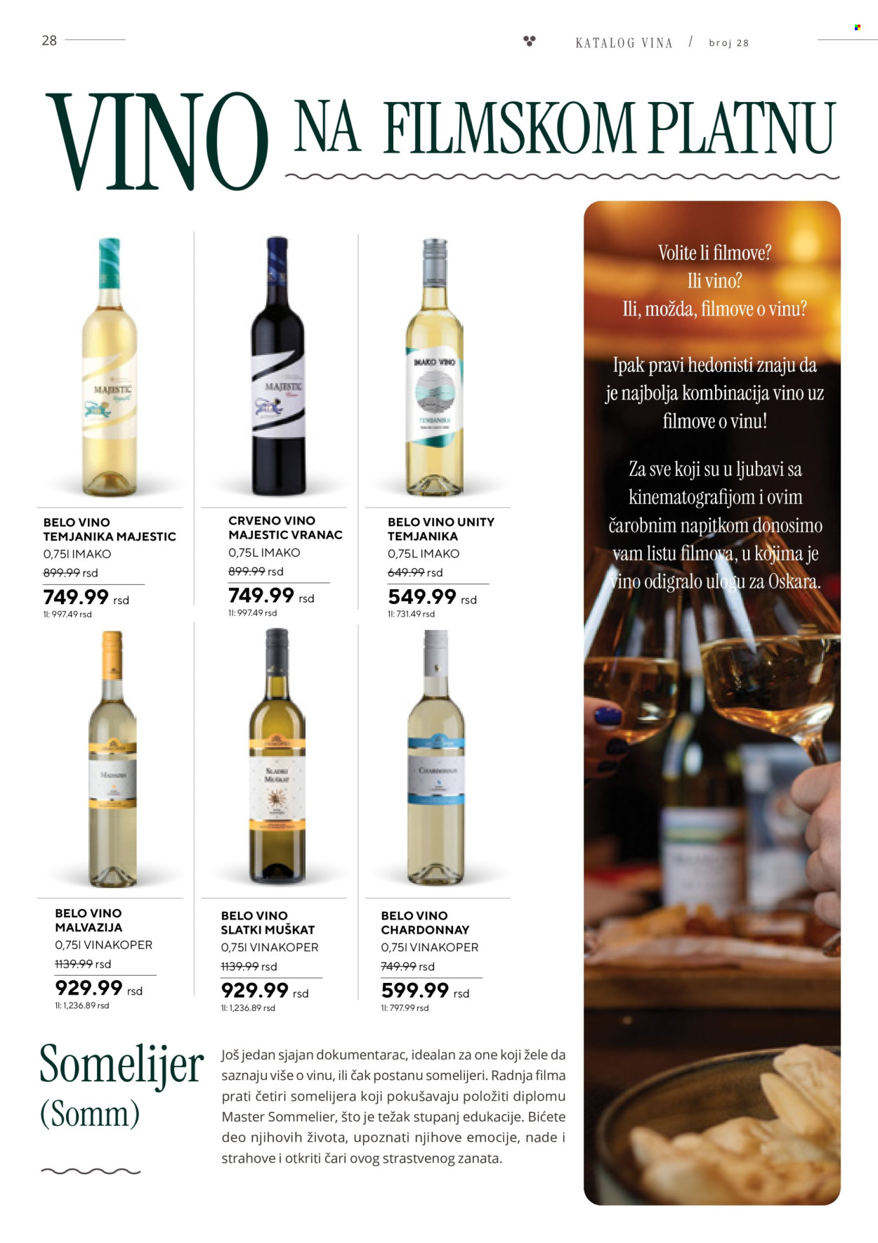 thumbnail - Roda katalog - 06.04.2024 - 06.05.2024 - Proizvodi na akciji - alkohol, crveno vino, Chardonnay, Muscat, belo vino, vino, Vranac, Malvazija. Stranica 28.