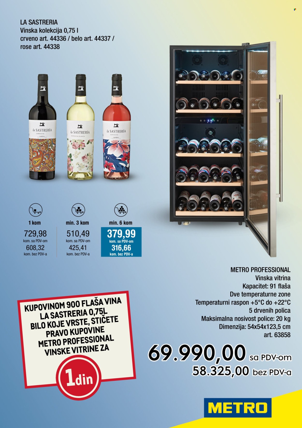 thumbnail - Metro katalog - 01.04.2024 - 31.05.2024 - Proizvodi na akciji - alkohol, vino, La Sastreria, Metro Professional, vitrina. Stranica 2.