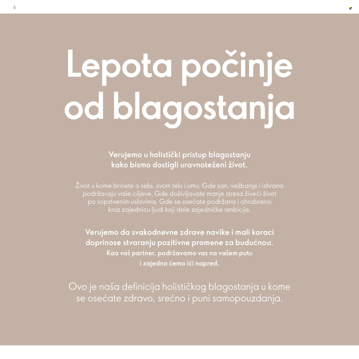 Oriflame katalog. Stranica 6