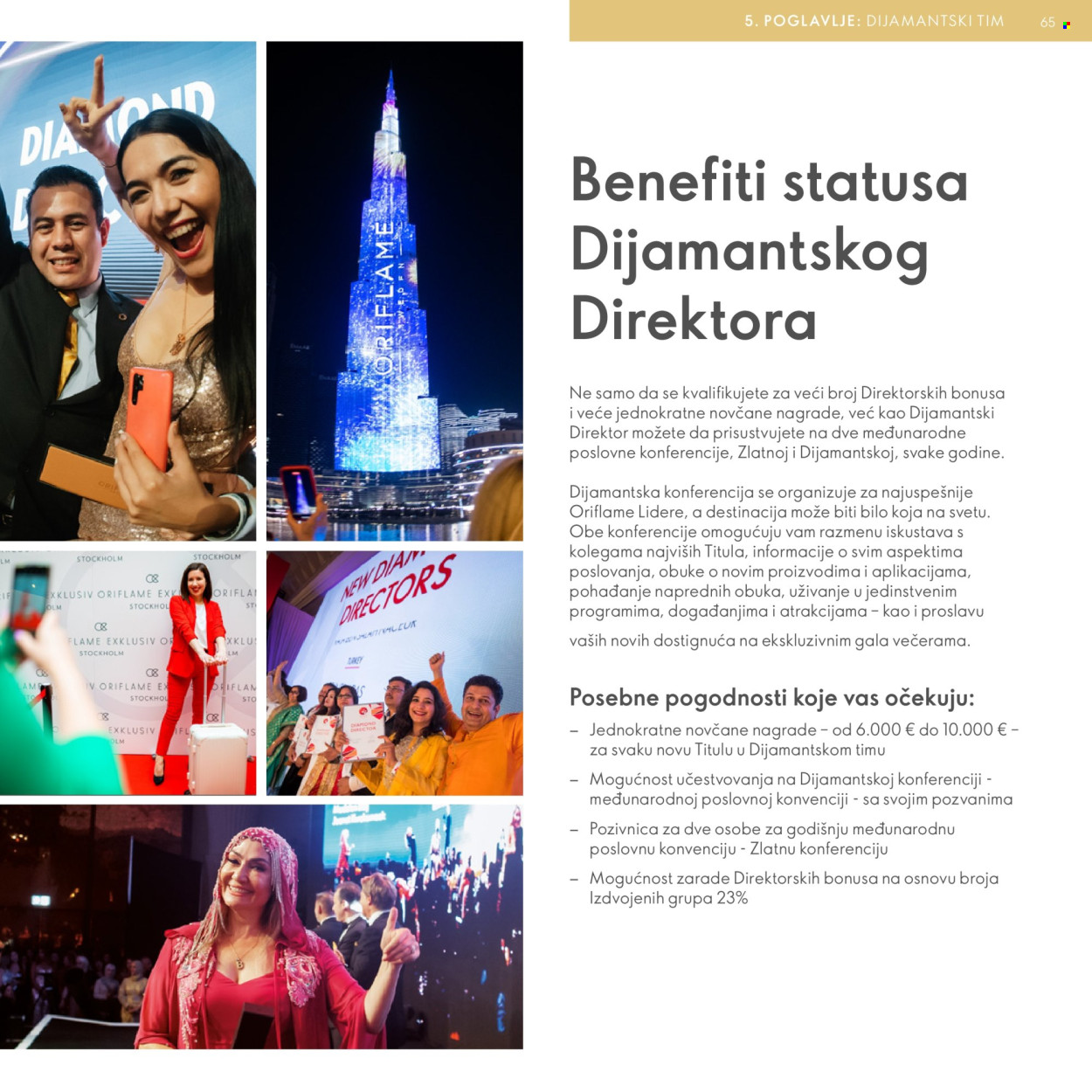 Oriflame katalog. Stranica 65