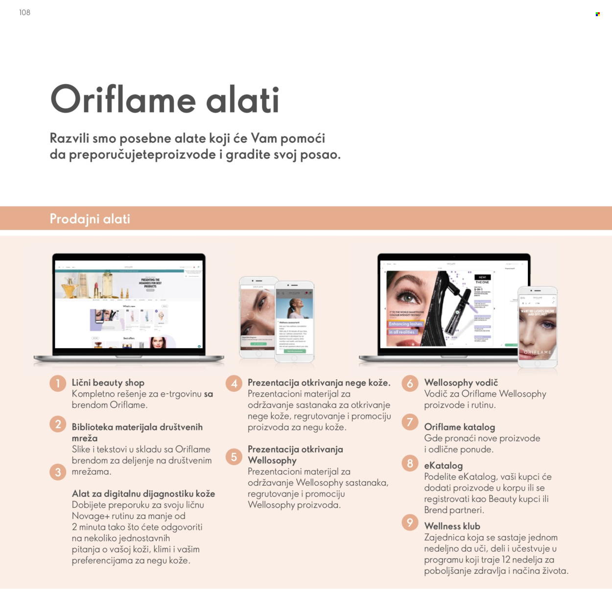 Oriflame katalog. Stranica 108
