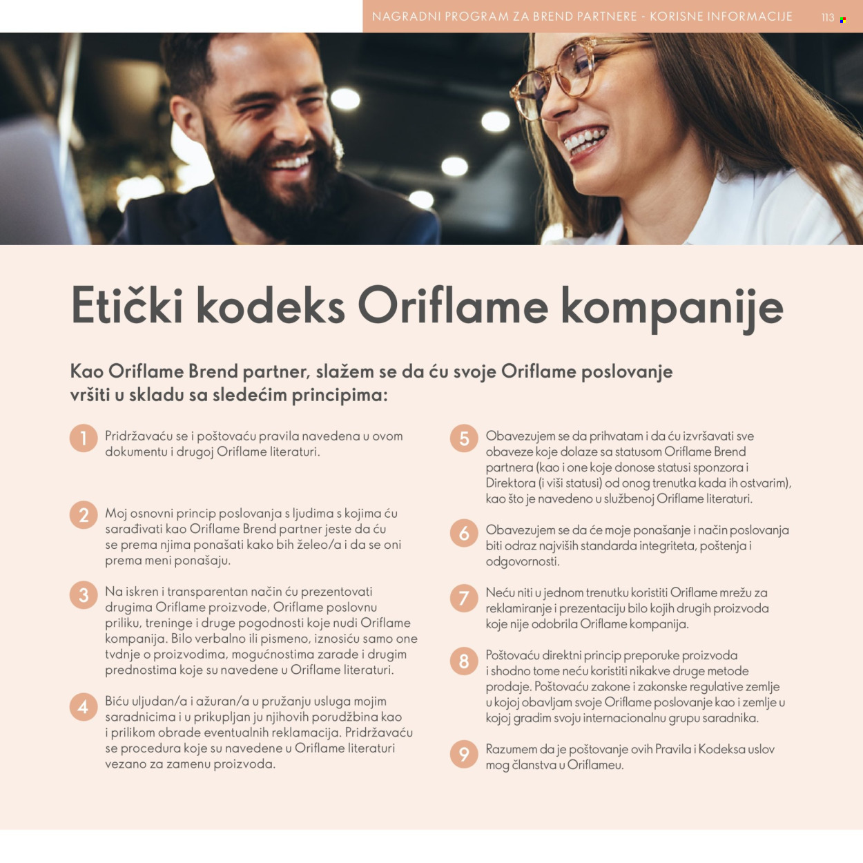 Oriflame katalog. Stranica 113