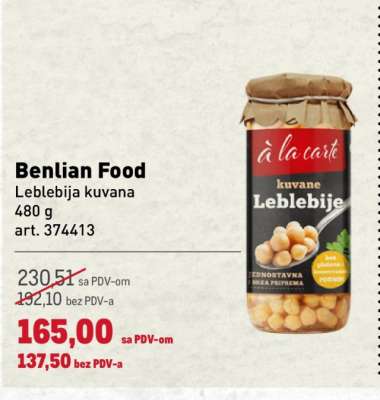 Benlian food