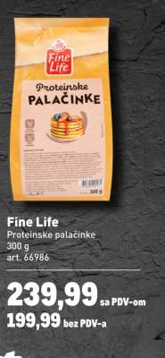 Fine Life Proteinske palačinke