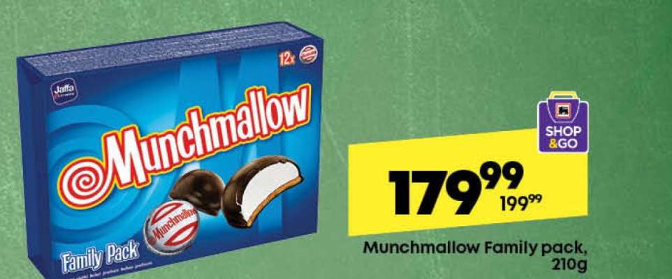 Munchmallow Family pack 210g