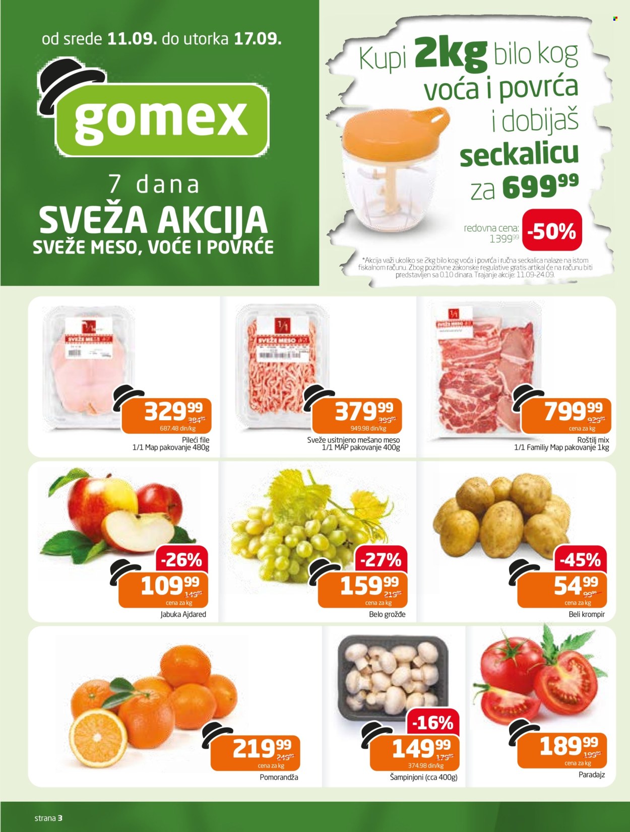 Gomex katalog - 11.09.2024 - 24.09.2024. Stranica 3