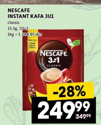 NESCAFE INSTANT KAFA 3U1