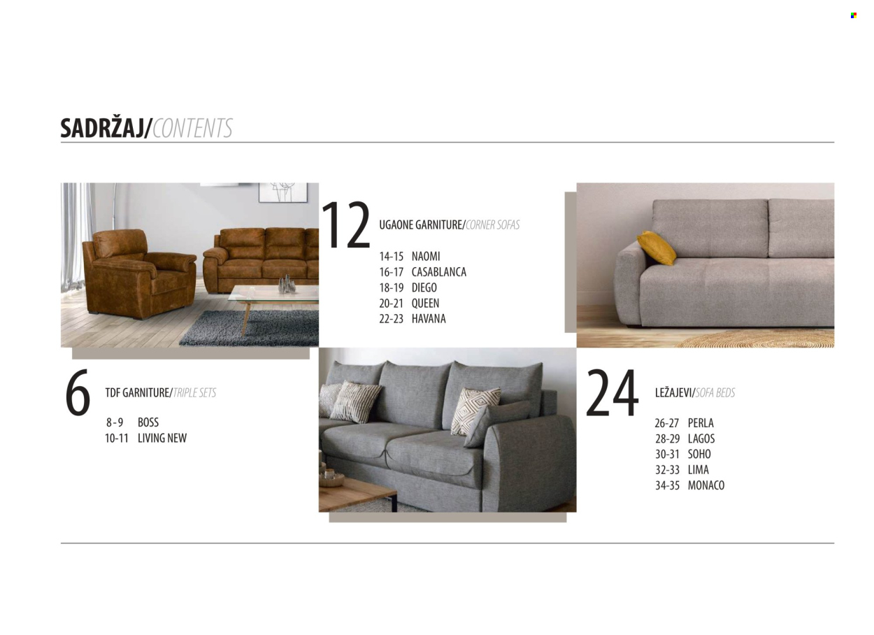 Matis katalog. Stranica 1