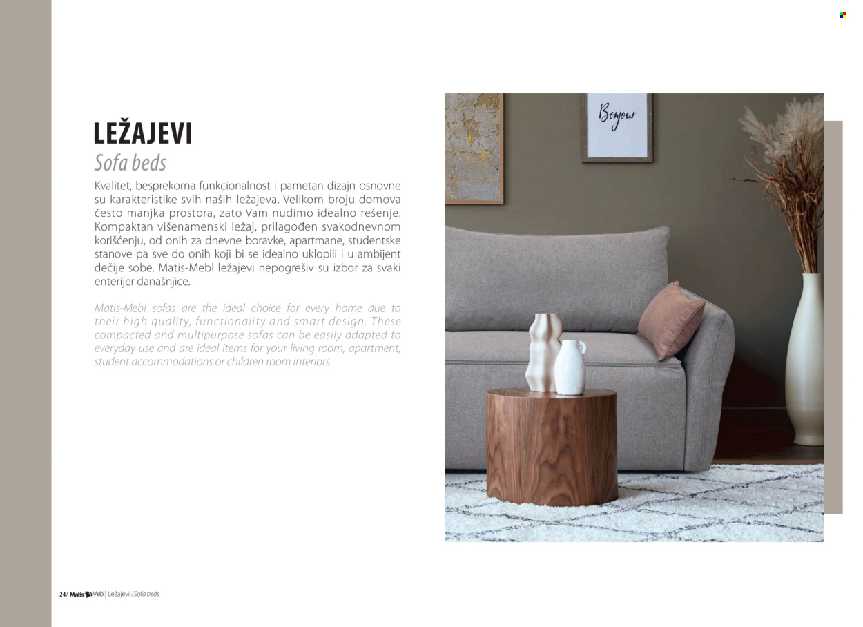 Matis katalog. Stranica 1