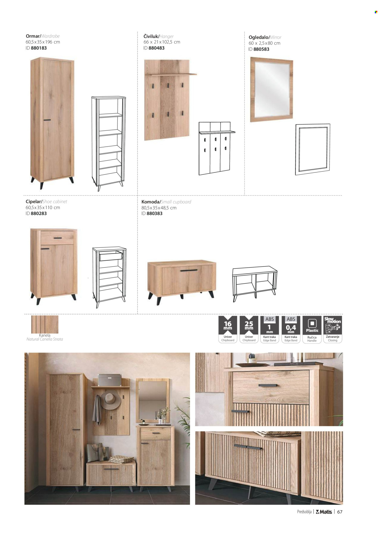 Matis katalog. Stranica 1