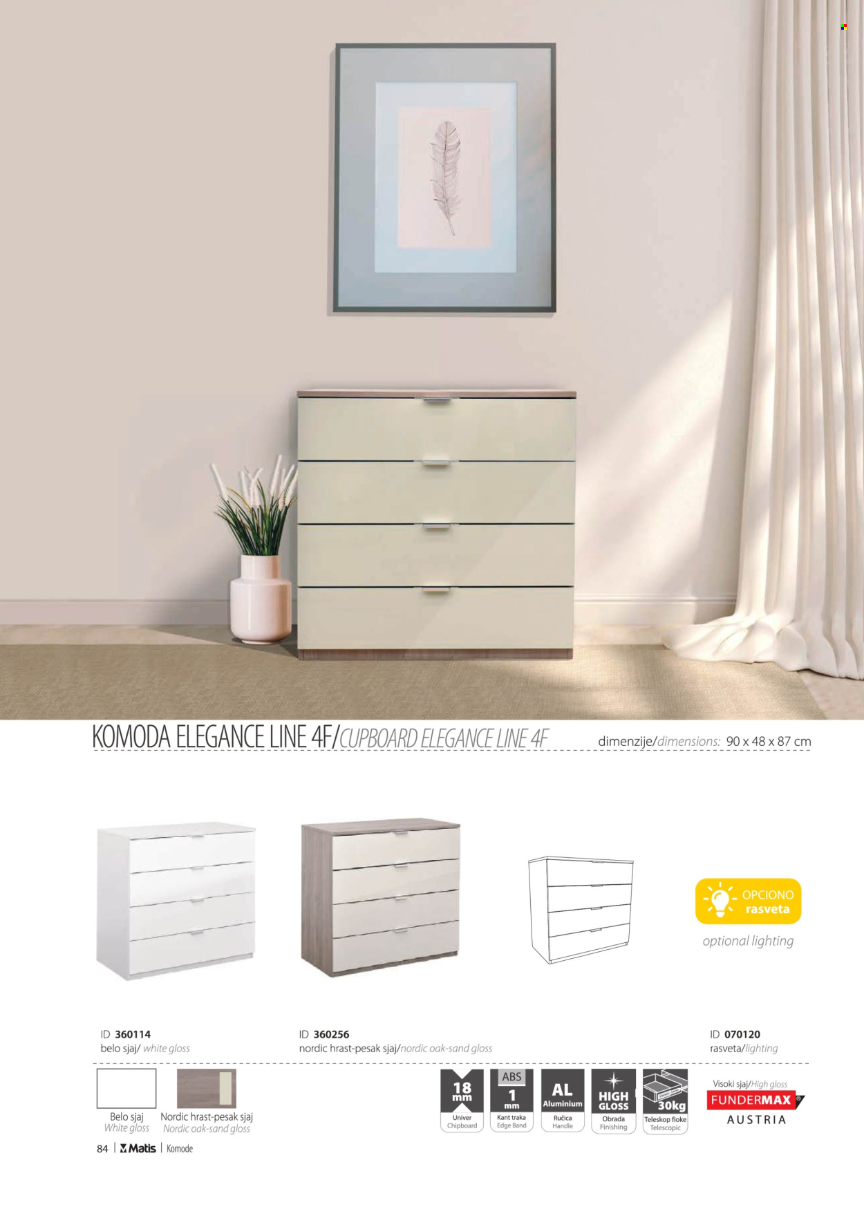 Matis katalog. Stranica 1
