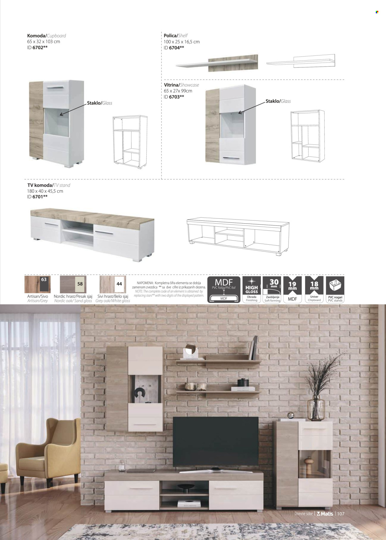 Matis katalog. Stranica 1