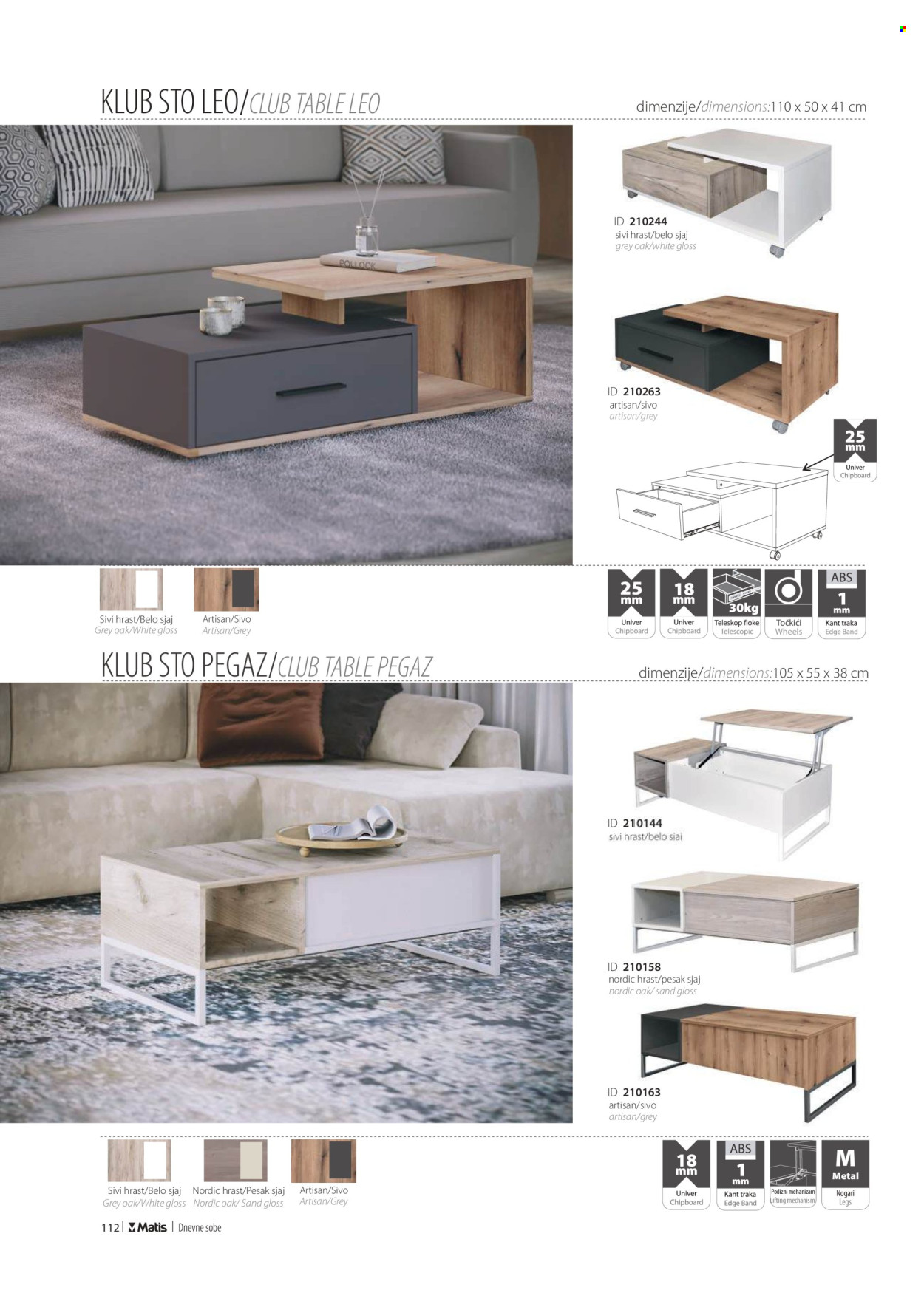 Matis katalog. Stranica 1