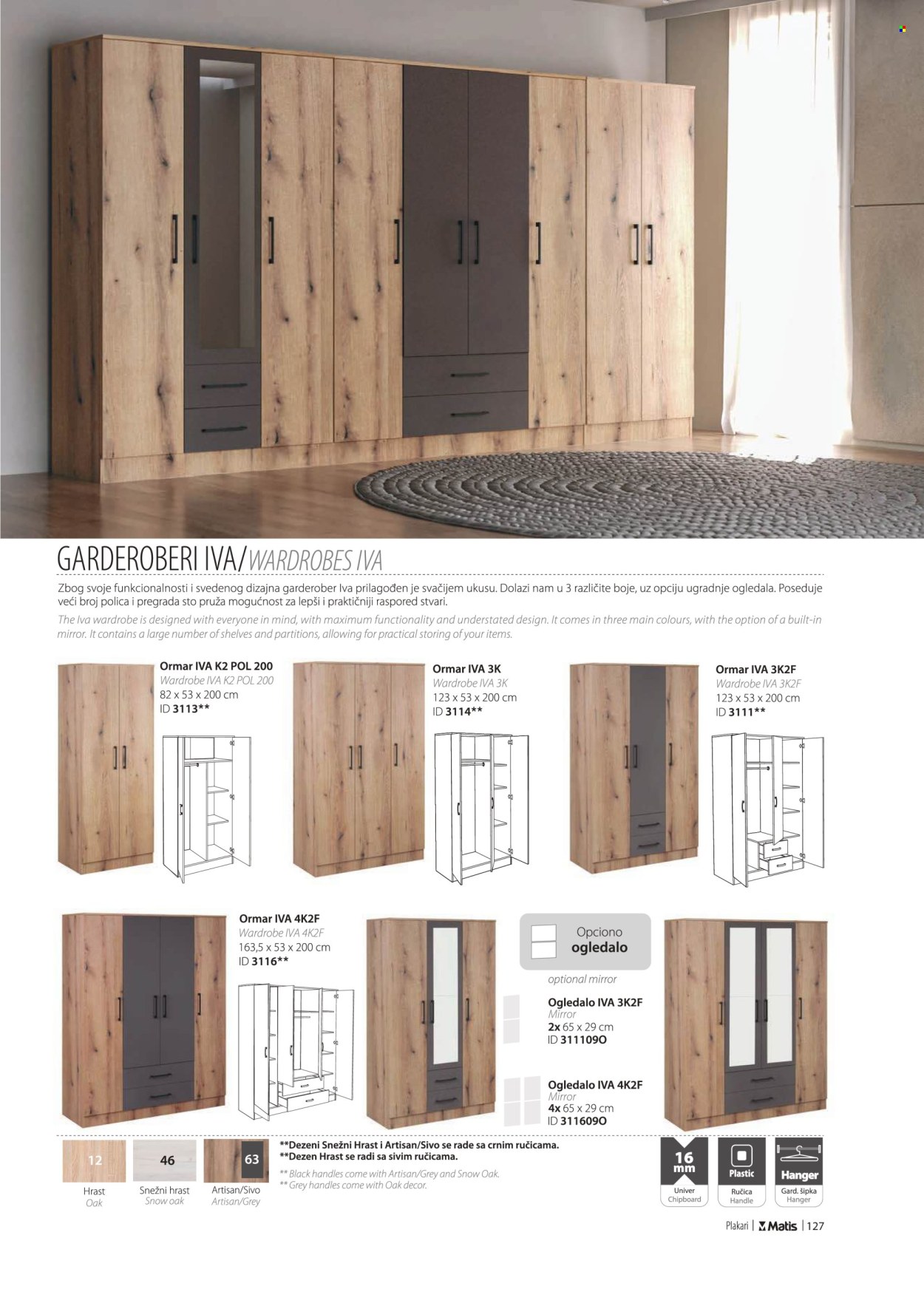 Matis katalog. Stranica 1