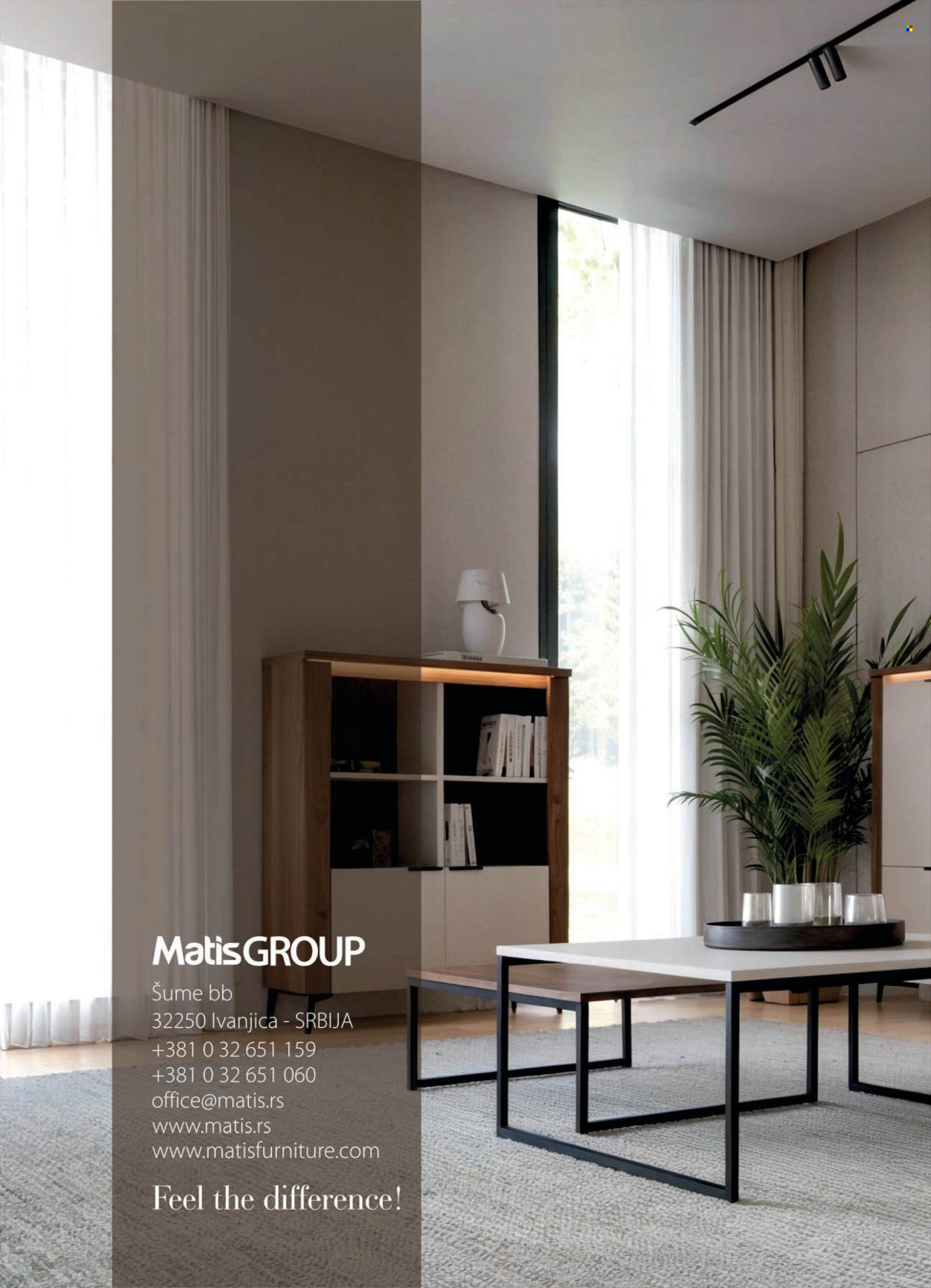 Matis katalog. Stranica 1