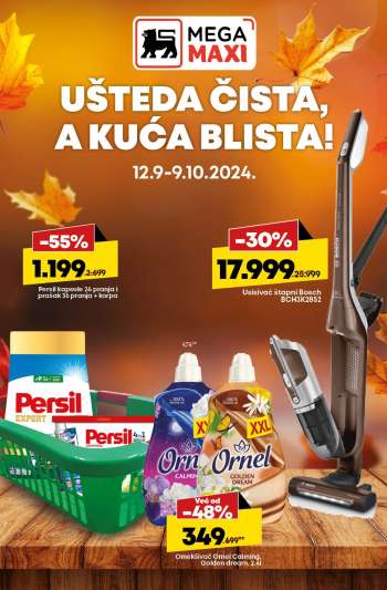 Mega Maxi katalog - 12.09.2024 - 09.10.2024.