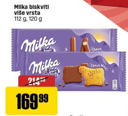 Milka biskviti više vrsta