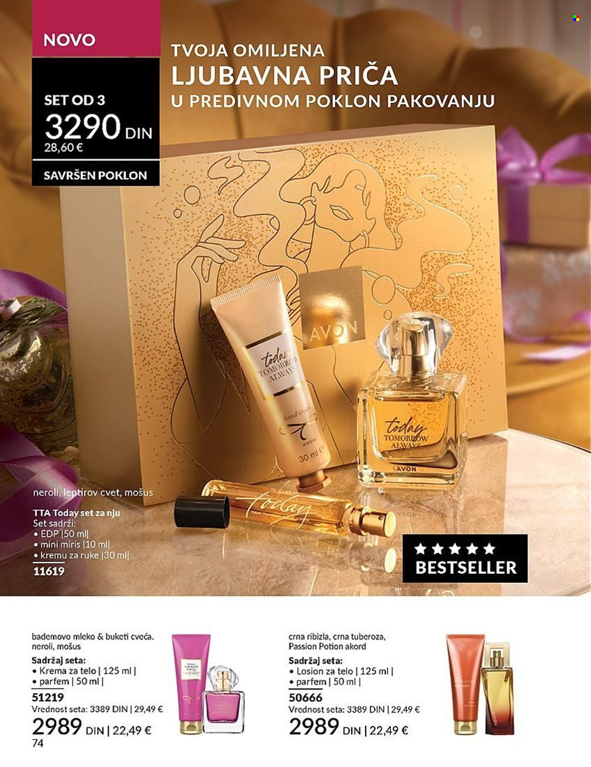 Avon katalog - 01.10.2024 - 31.10.2024. Stranica 74