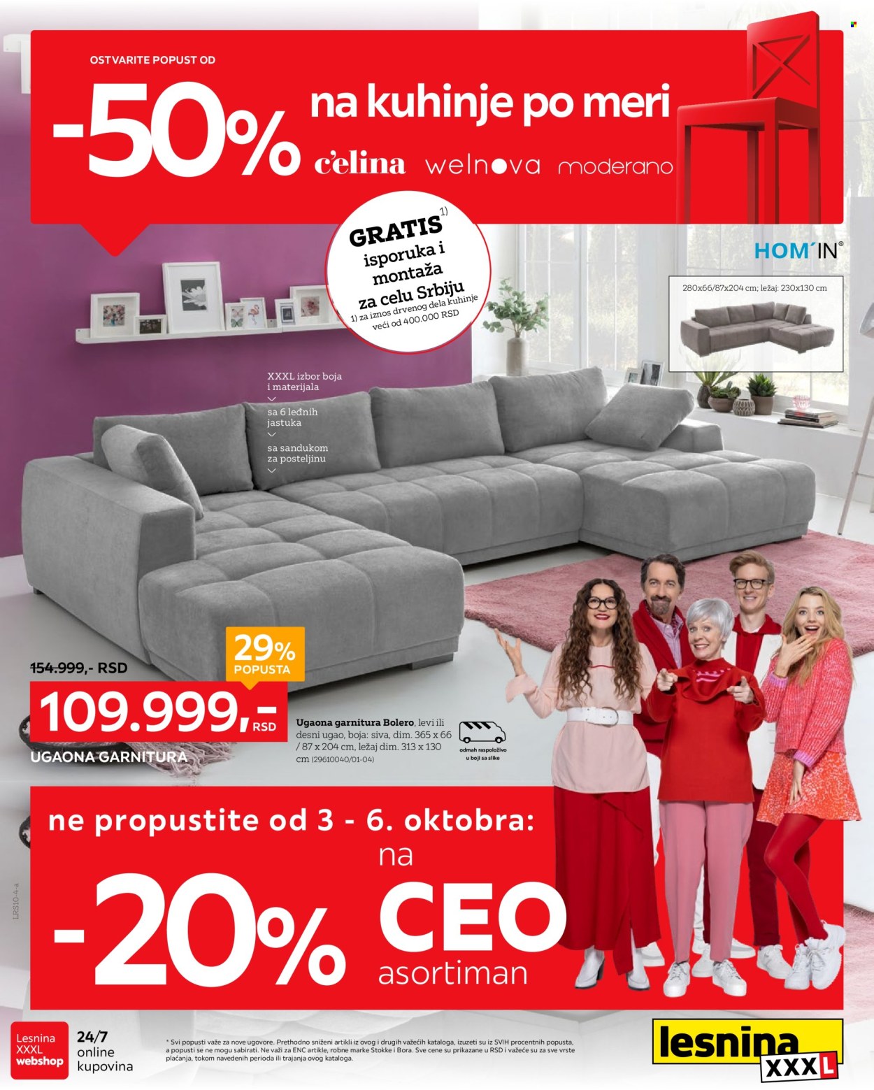 Lesnina XXXL katalog - 30.09.2024 - 27.10.2024. Stranica 1