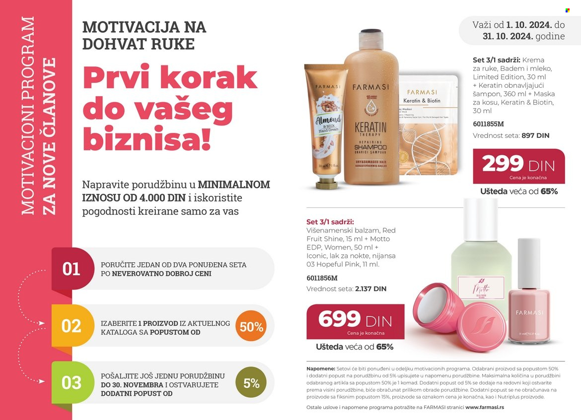 Farmasi katalog - 01.10.2024 - 31.10.2024. Stranica 1