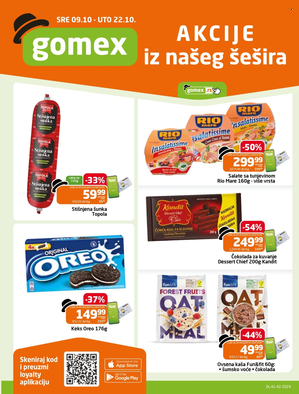 Gomex katalog - 09.10.2024 - 22.10.2024. Stranica 1