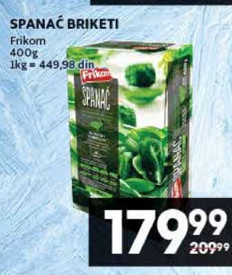 SPANAĆ BRIKETI