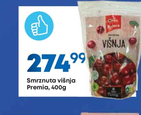 Smrznuta višnja Premia 400g