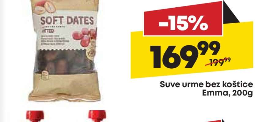 Suve urme bez koštice Emma, 200g