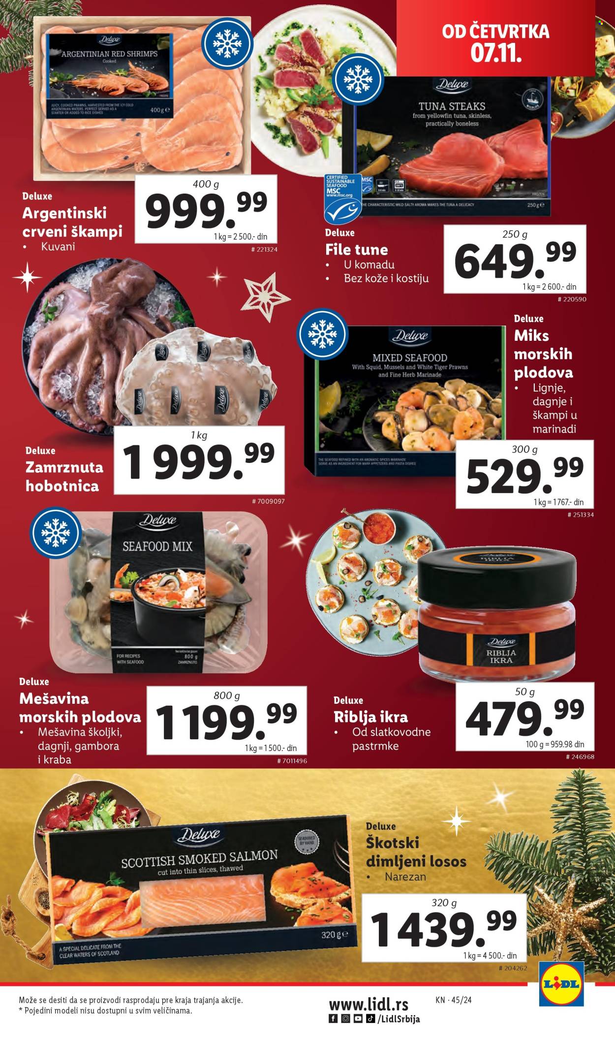 Lidl katalog - 07.11.2024 - 13.11.2024. Stranica 1