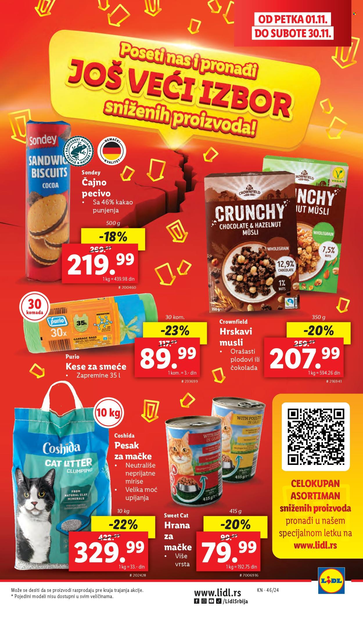 Lidl katalog - 14.11.2024 - 20.11.2024. Stranica 1