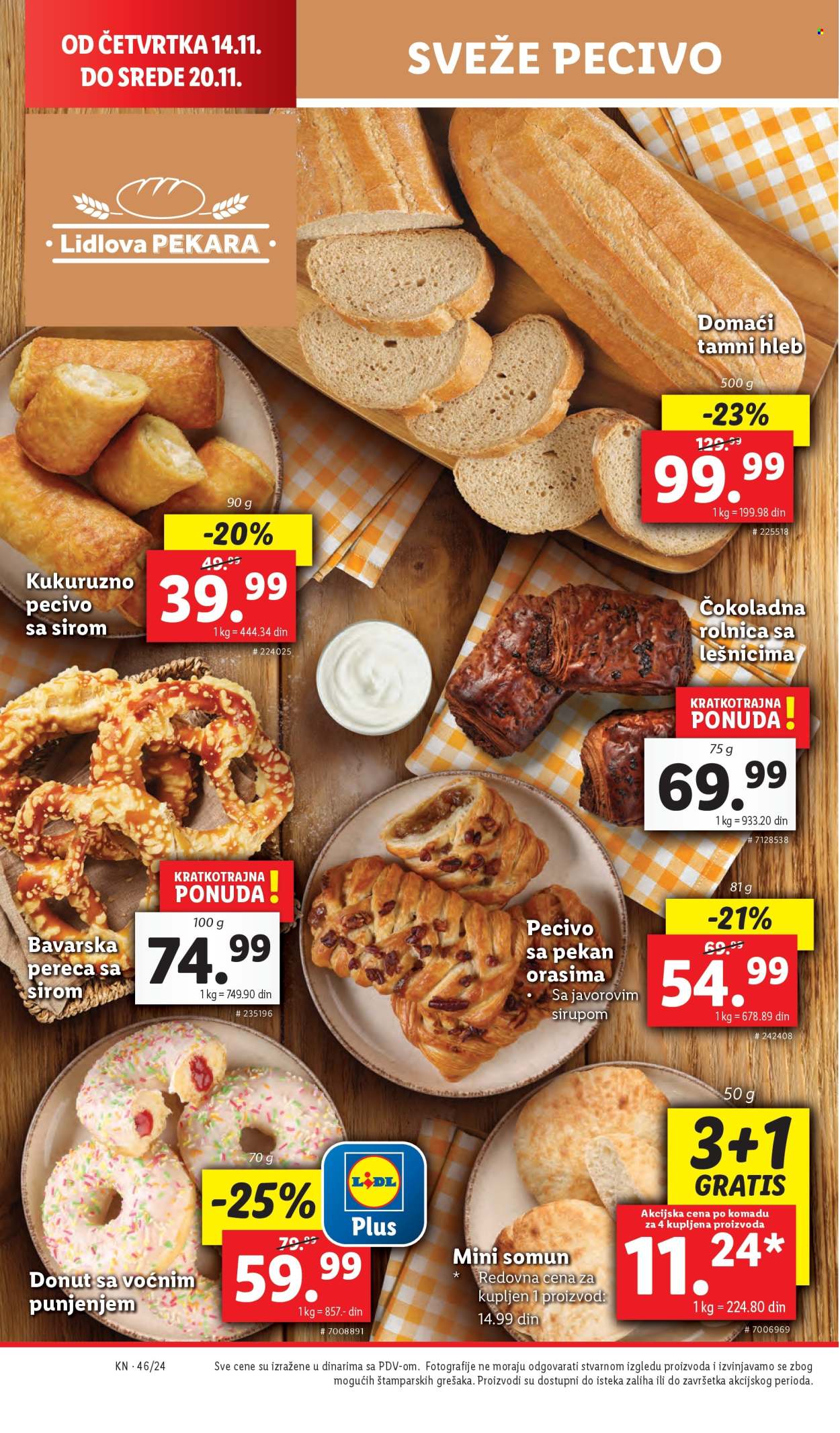 Lidl katalog - 14.11.2024 - 20.11.2024. Stranica 1