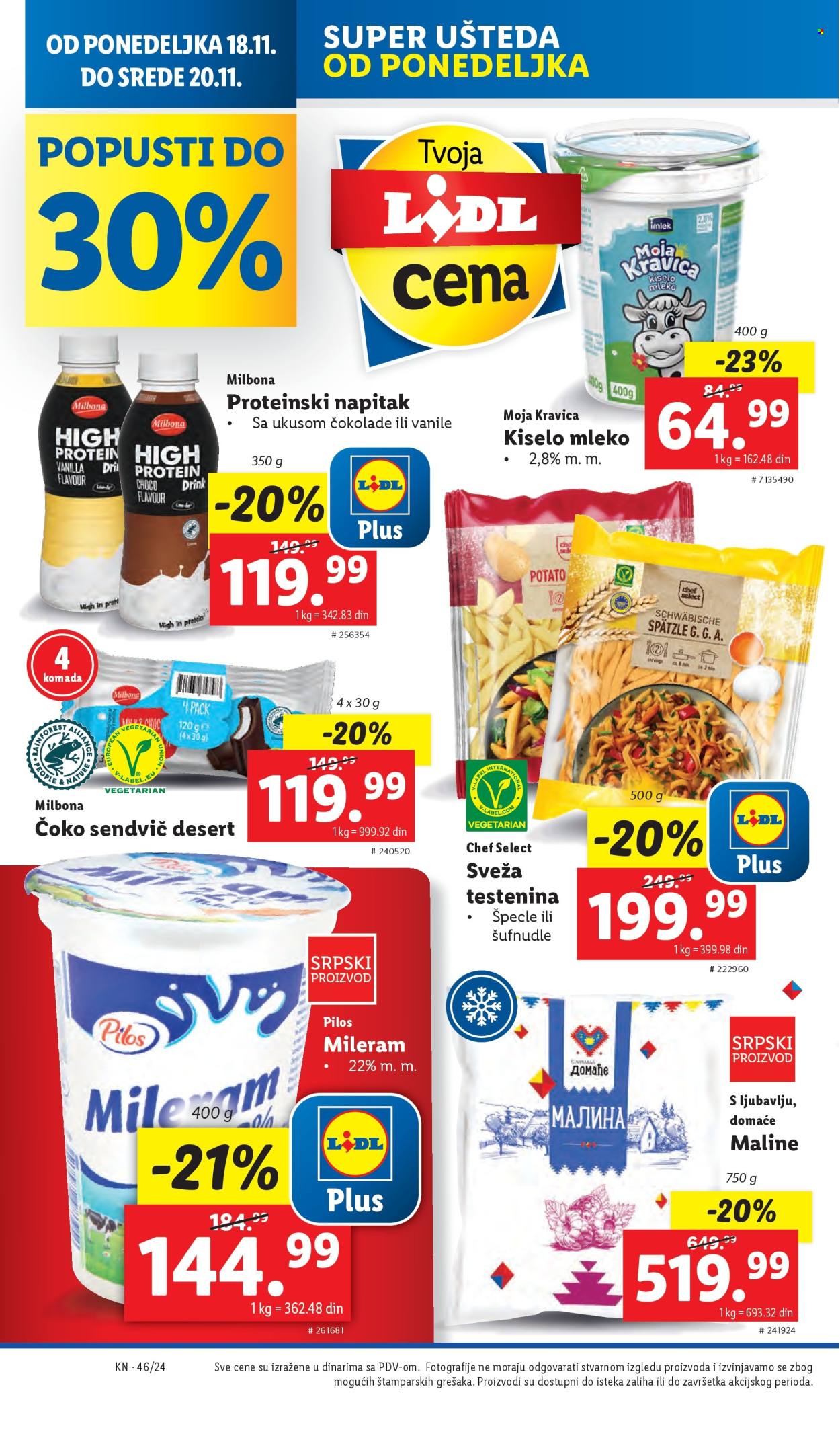 Lidl katalog - 14.11.2024 - 20.11.2024. Stranica 1