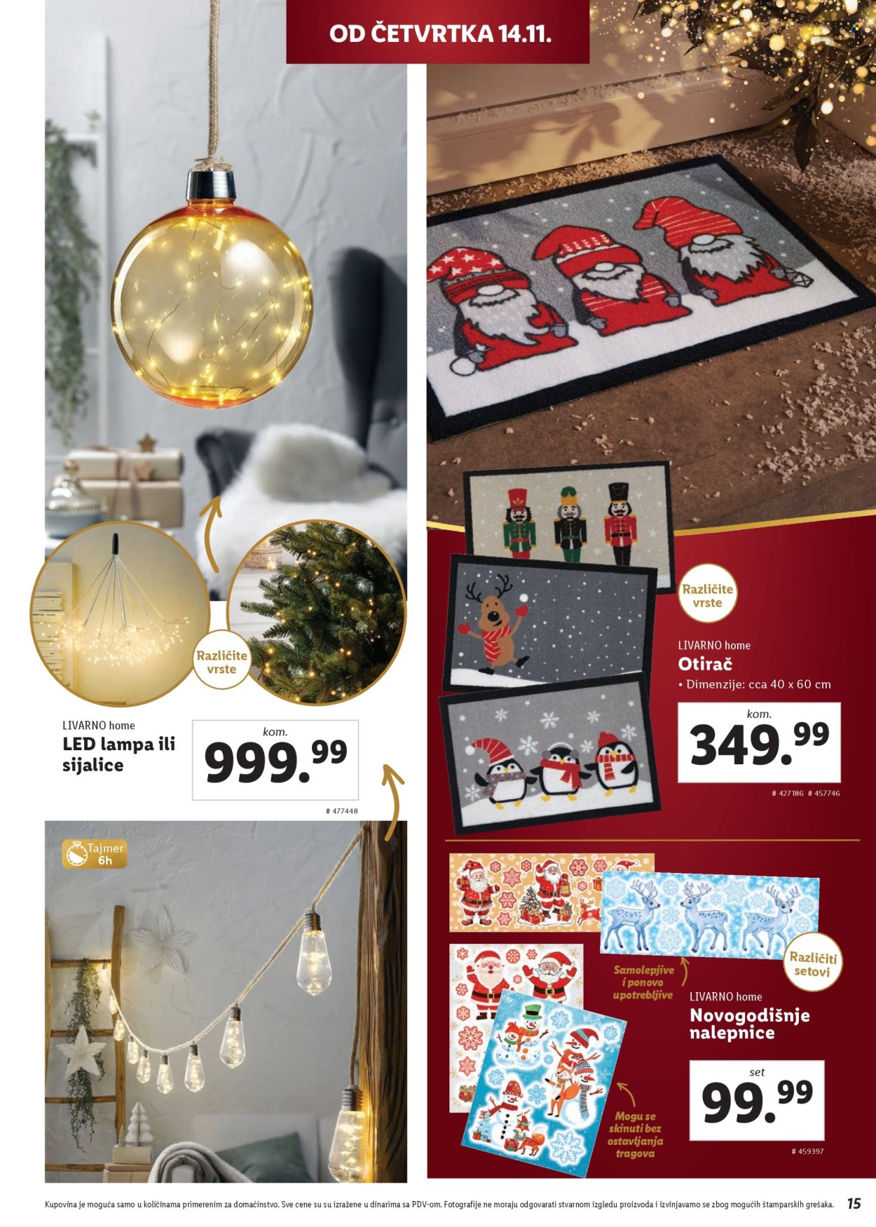 Lidl katalog. Stranica 1