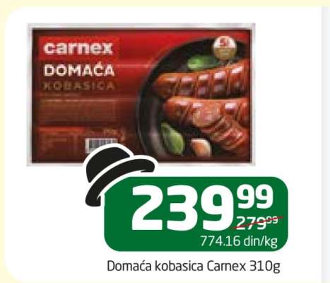 Domaća kobasica Carnex 310g