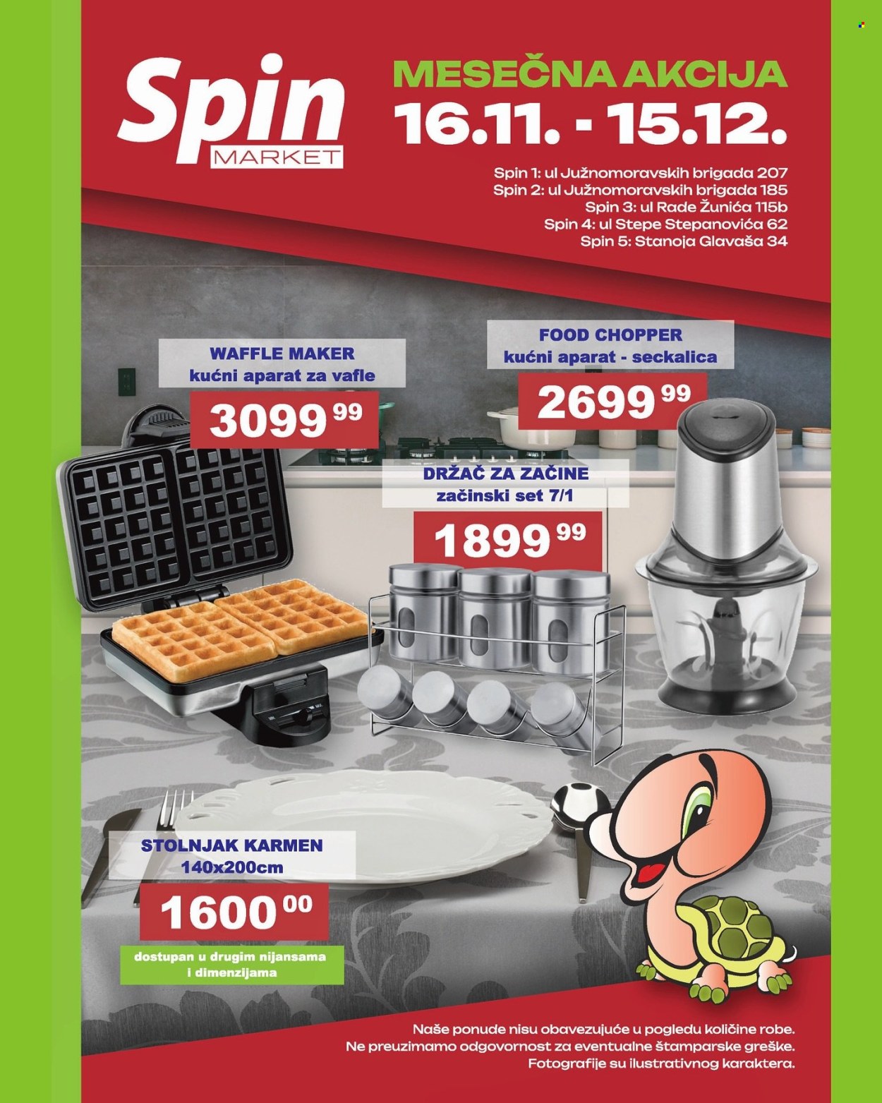 Spin Market katalog - 16.11.2024 - 15.12.2024. Stranica 1