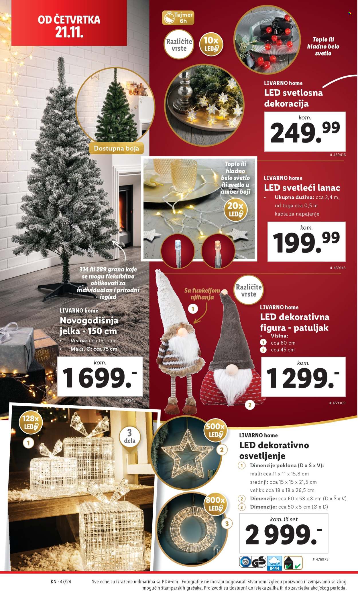 Lidl katalog - 21.11.2024 - 27.11.2024. Stranica 1